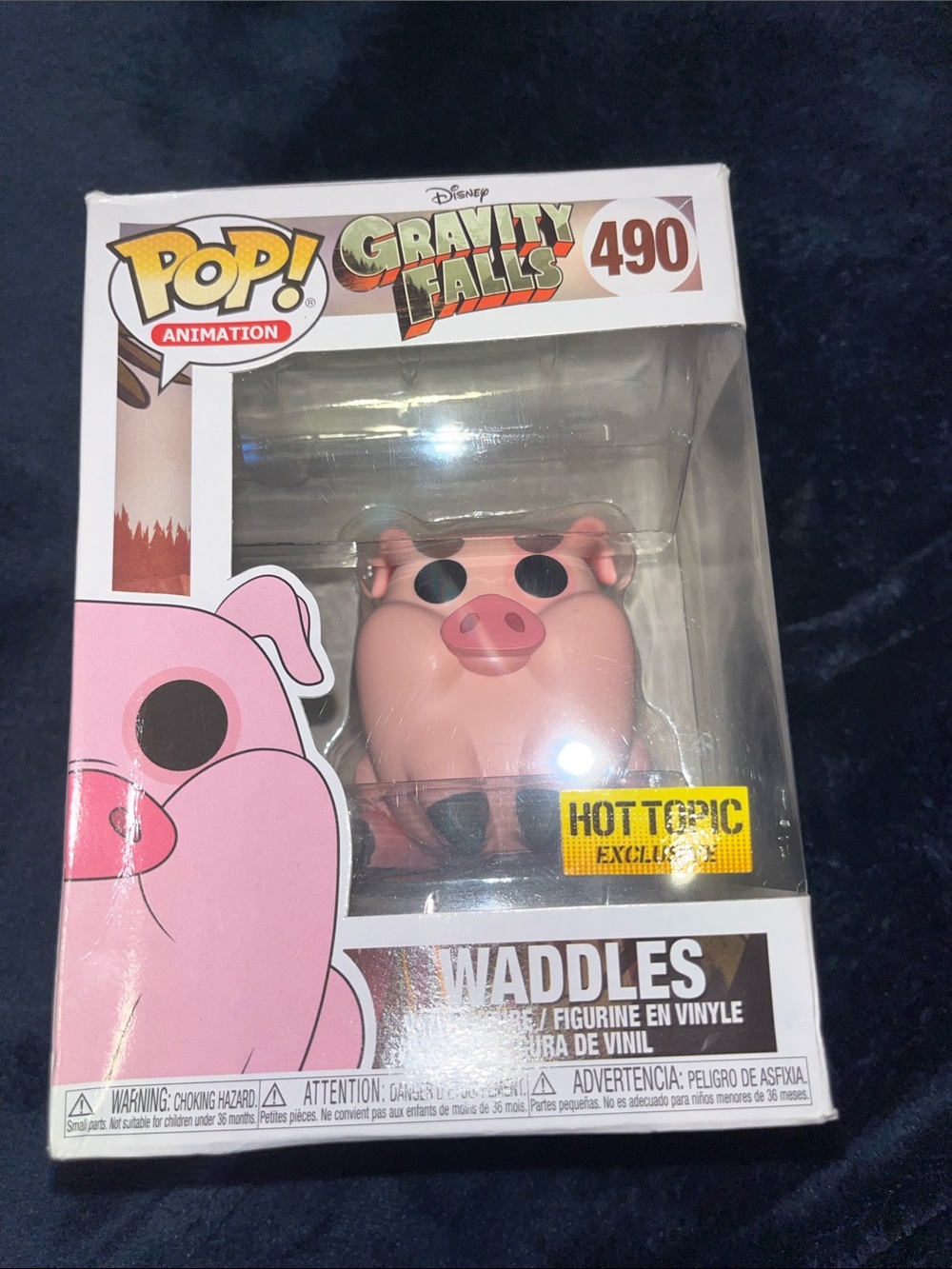 Funko Gravity Falls Waddles Vinyl Figure - Pink Pig